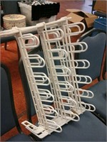 Plastic shoe rack