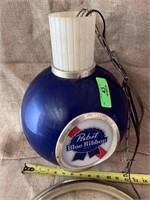 12"x16" Pabst Blue Ribbon Hanging Light, no bulb t