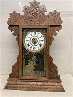 Oak Kitchen Clock