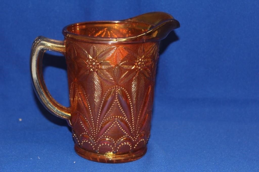 A Carnival Glass Pitcher