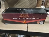 Houswise Tabletop Fire Pit, Portable Fire Pit