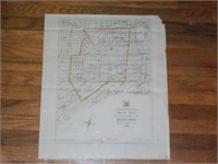 1920 Roadmap of Dufferin County