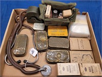 Lot of Assorted Military Medical Supplies