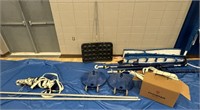 Volley Ball Net System w/Anchors Extra Nets &