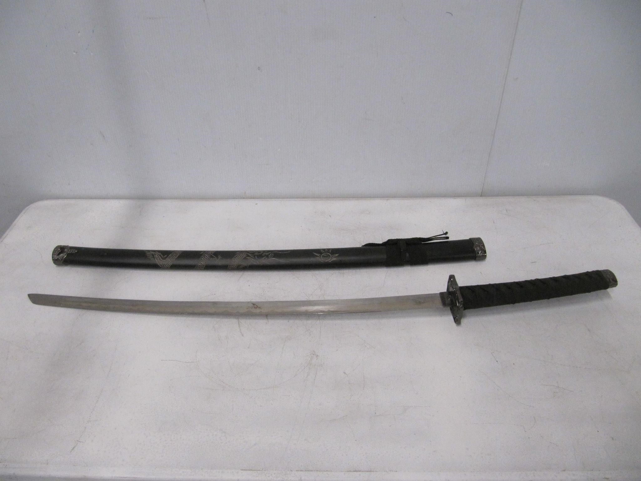 STAINLESS STEEL SAMURAI TYPE SWORD