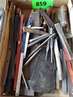 HACKSAW BLADES- FILES - PUNCHES