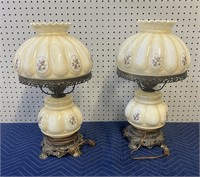 VINTAGE GONE WITH THE WIND TABLE LAMPS