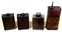 1900s Oil cans