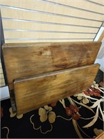Vintage Wood Bed Frame