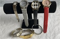 Collection of fashion watches, may need batteries