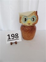 Vintage Owl Cookie Jar