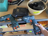 Black and decker battery powered tool set