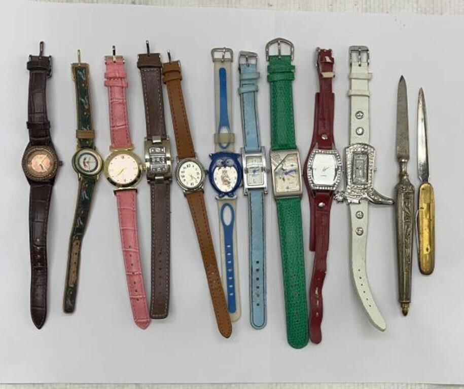 Women’s Watches | Vintage Nail File & Knife