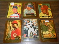 6 Baseball cards