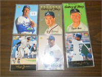 6 Baseball Cards