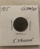 1915 FOREIGN COIN-GERMANY