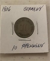 1906 FOREIGN COIN-GERMANY