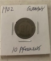 1902 FOREIGN COIN-GERMANY