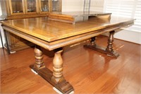 Stanley Dining Table with 2 Leaves Table 30 x 42 x