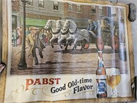 Corrugated Pabst Beer Advertising 59"x48"