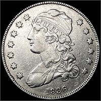 1836 Capped Bust Quarter CLOSELY UNCIRCULATED