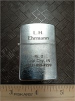 Windguard Lighter L.H. Ermann Coal City, IN