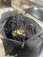BAG FULL OF CABLES