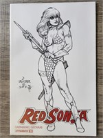 EX-LTD 1K: Red Sonja #1 (2023) LISNER SDCC VT