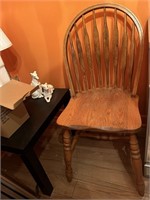 Wooden Chair with Spindles