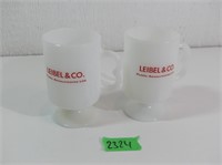 Vintage Liebel & Co. Public Accountant Mugs