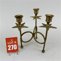 Brass 3 Tier Candle Holder