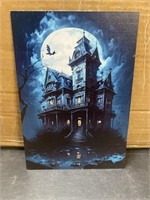 Haunted House 6x8 inch acrylic print ,some are