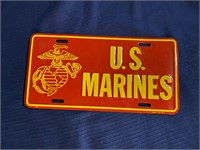 U.S Marine License Plate