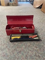 Adjustable pliers and toolbox