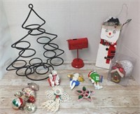 ANTIQUE CHRISTMAS BULBS & OTHER DECOR