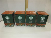 4 Starbucks K Cup Boxes