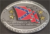 1869-1865 the confederate States of America belt