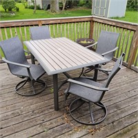 5 PIECE PATIO SET