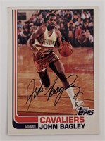 John Bagley signed Basketball Trading Card - Topps