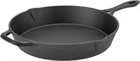 Lagostina 12-in Cast Iron Skillet with Spouts