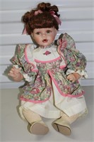 Porcelain Doll Tuss 17"