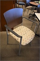 STEELCASE UPHOLSTERED STACK CHAIR