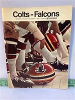 Baltimore Colts vs Falcons Dec 1 1968 program