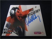 Paul McCartney Signed CD Booklet RCA COA