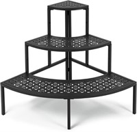 3-Tier Metal Plant Stand Indoor - Tiered