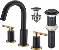 BSTIIU Bathroom Faucet, 2-Handle 8-Inch Widespread