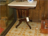 Entry Table with Removable Solid Marble Top