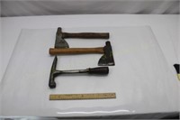 Hatchets And Rock Hammer