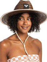 Roxy Women's MD/LG Tomboy Straw Hat, Brown