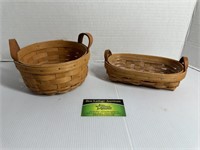 2 Longaberger Baskets